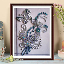 Load image into Gallery viewer, Diamond Painting - Full Crystal Rhinestone - Flower (30*40cm)