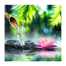 Load image into Gallery viewer, Diamond Painting - Full Round - Lotus (30*30cm)