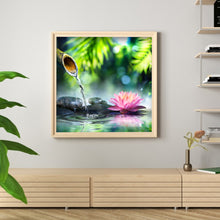 Load image into Gallery viewer, Diamond Painting - Full Round - Lotus (30*30cm)