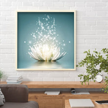 Load image into Gallery viewer, Diamond Painting - Full Round - Lotus (30*30cm)