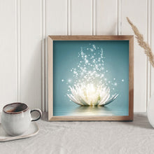 Load image into Gallery viewer, Diamond Painting - Full Round - Lotus (30*30cm)