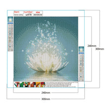 Load image into Gallery viewer, Diamond Painting - Full Round - Lotus (30*30cm)