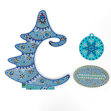 Load image into Gallery viewer, Diamond Painting Ornaments - Crystal Rhinestone - Christmas Tree (24*30cm)