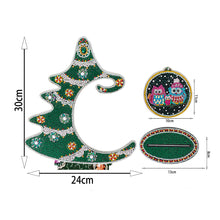 Load image into Gallery viewer, Diamond Painting Ornaments - Crystal Rhinestone - Christmas Tree (24*30cm)