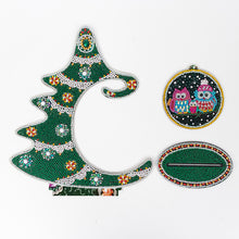 Load image into Gallery viewer, Diamond Painting Ornaments - Crystal Rhinestone - Christmas Tree (24*30cm)