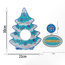 Load image into Gallery viewer, Diamond Painting Ornaments - Crystal Rhinestone - Christmas Tree (24*30cm)