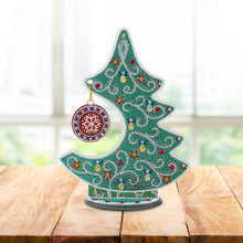 Load image into Gallery viewer, Diamond Painting Ornaments - Crystal Rhinestone - Christmas Tree (24*30cm)