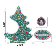 Load image into Gallery viewer, Diamond Painting Ornaments - Crystal Rhinestone - Christmas Tree (24*30cm)