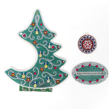 Load image into Gallery viewer, Diamond Painting Ornaments - Crystal Rhinestone - Christmas Tree (24*30cm)