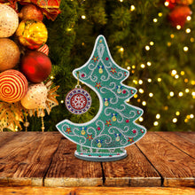 Load image into Gallery viewer, Diamond Painting Ornaments - Crystal Rhinestone - Christmas Tree (24*30cm)
