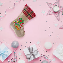 Load image into Gallery viewer, 5D Diamond Painting Xmas Rhinestone Sock Embroidery Mosaic Gift Bag
