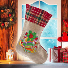 Load image into Gallery viewer, 5D Diamond Painting Xmas Rhinestone Sock Embroidery Mosaic Gift Bag