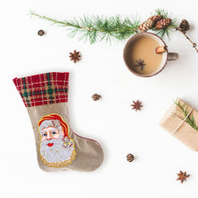 Load image into Gallery viewer, 5D Diamond Painting Xmas Rhinestone Sock Embroidery Mosaic Gift Bag