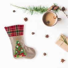 Load image into Gallery viewer, 5D Diamond Painting Xmas Rhinestone Sock Embroidery Mosaic Gift Bag
