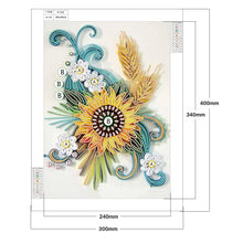 Load image into Gallery viewer, Diamond Painting - Partial Crystal Rhinestone - Quilling Paper (30*40cm)