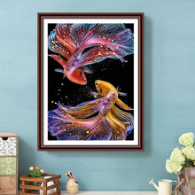 Load image into Gallery viewer, Diamond Painting - Full Round - Circle Goldfish Tour (30*40cm)