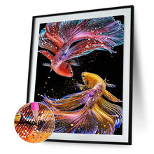 Load image into Gallery viewer, Diamond Painting - Full Round - Circle Goldfish Tour (30*40cm)