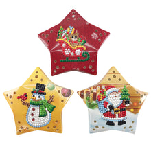 Load image into Gallery viewer, 5D DIY Diamond Painting Christmas Tree LED Hanging Star Lights