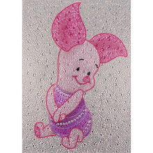 Load image into Gallery viewer, Diamond Painting - Full Crystal Rhinestone - Coon Piggy (30*40cm)