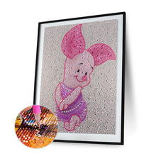 Load image into Gallery viewer, Diamond Painting - Full Crystal Rhinestone - Coon Piggy (30*40cm)