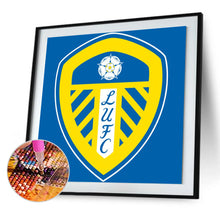 Load image into Gallery viewer, Diamond Painting - Full Round - Leeds United Logo (30*30cm)