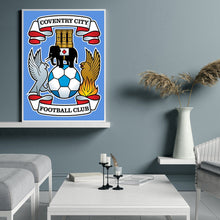 Load image into Gallery viewer, Diamond Painting - Full Round - Coventry Team Badge (30*40cm)