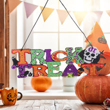 Load image into Gallery viewer, 5D Diamond Crystal Halloween Pendant Hanging DIY Drill Painting Kit