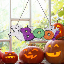 Load image into Gallery viewer, 5D Diamond Crystal Halloween Pendant Hanging DIY Drill Painting Kit
