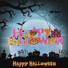 Load image into Gallery viewer, 5D Diamond Crystal Halloween Pendant Hanging DIY Drill Painting Kit