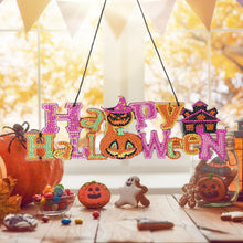 Load image into Gallery viewer, 5D Diamond Crystal Halloween Pendant Hanging DIY Drill Painting Kit