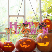 Load image into Gallery viewer, 5D Diamond Crystal Halloween Pendant Hanging DIY Drill Painting Kit