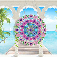 Load image into Gallery viewer, Xmas Diamond Painting Wreath Special Shape Drill Rhinestone Garland