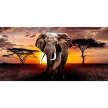 Load image into Gallery viewer, Diamond Painting - Full Round - Elephant (80*40cm)