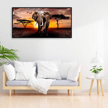Load image into Gallery viewer, Diamond Painting - Full Round - Elephant (80*40cm)