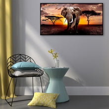 Load image into Gallery viewer, Diamond Painting - Full Round - Elephant (80*40cm)