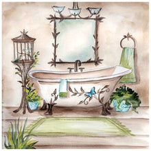 Load image into Gallery viewer, Diamond Painting - Full Round - Classical Bathtub (30*30cm)