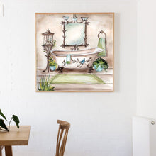 Load image into Gallery viewer, Diamond Painting - Full Round - Classical Bathtub (30*30cm)