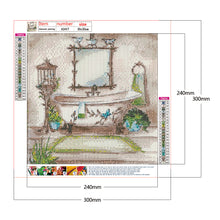 Load image into Gallery viewer, Diamond Painting - Full Round - Classical Bathtub (30*30cm)