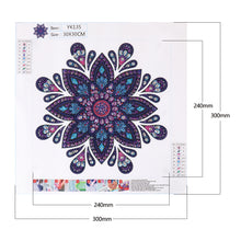 Load image into Gallery viewer, Diamond Painting - Partial Crystal Rhinestone - Mandala (30*30cm)