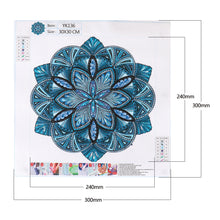 Load image into Gallery viewer, Diamond Painting - Partial Crystal Rhinestone - Mandala (30*30cm)