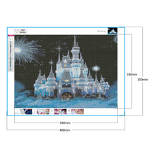 Load image into Gallery viewer, Diamond Painting - Full Round - Ice Castle (40*30cm)