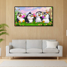 Load image into Gallery viewer, Diamond Painting - Full Round - Coon Penguin (60*30cm)