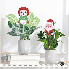 Load image into Gallery viewer, 2pcs/Set Christmas 3D DIY Diamond Garden Plants Decor Stake Craft