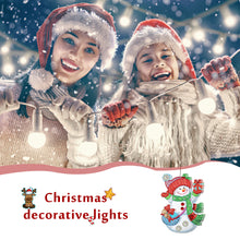 Load image into Gallery viewer, Xmas Diamond Painting Hanging Light Home Rhinestone Lamp Pendant