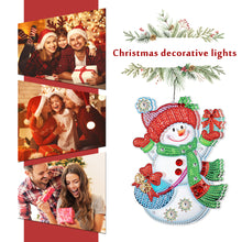 Load image into Gallery viewer, Xmas Diamond Painting Hanging Light Home Rhinestone Lamp Pendant