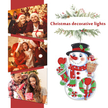 Load image into Gallery viewer, Xmas Diamond Painting Hanging Light Home Rhinestone Lamp Pendant
