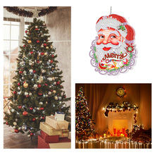 Load image into Gallery viewer, Xmas Diamond Painting Hanging Light Home Rhinestone Lamp Pendant