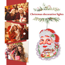 Load image into Gallery viewer, Xmas Diamond Painting Hanging Light Home Rhinestone Lamp Pendant
