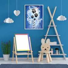 Load image into Gallery viewer, Diamond Painting - Full Round - Dog Foots Cloud (30*40cm)