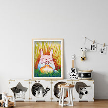Load image into Gallery viewer, Diamond Painting - Full Kelly - Cartoon chinchilla (30*40cm)